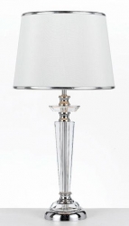 DIANA TABLE LAMP - CH/WH - Click for more info